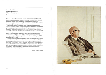 retrato y literatura - los retratos del premio cervantes_pliego