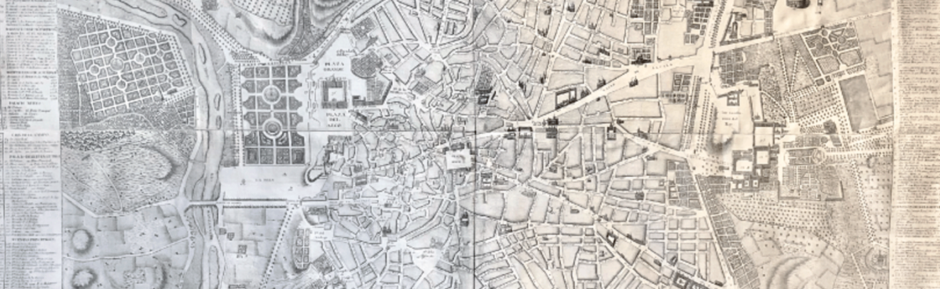 Plano Geométrico e Histórico de la Villa de Madrid y sus Contornos