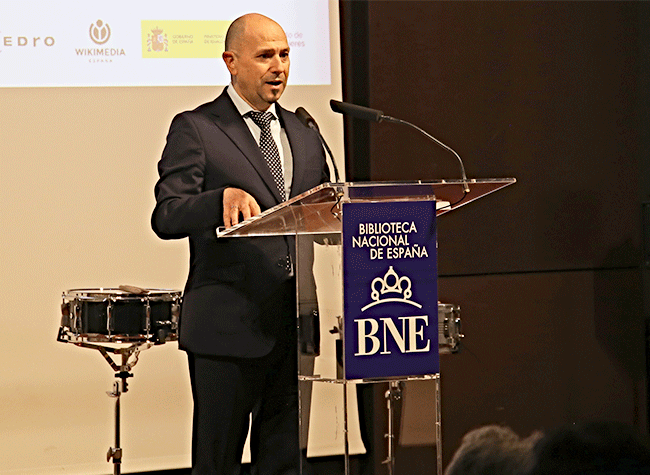 Día de las escritoras 2025. Óscar Arroyo, director de la BNE