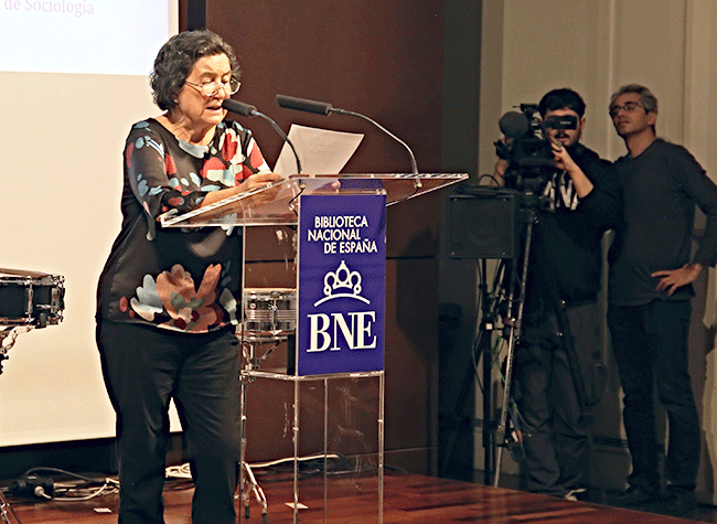 Día de las escritoras 2025. Inés Alberdi - Socióloga