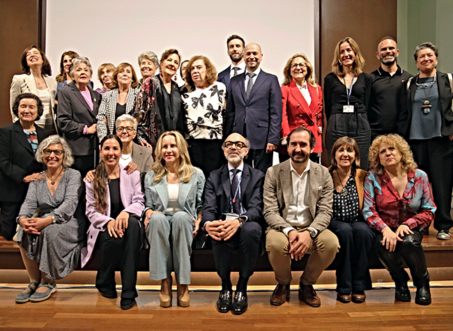 Día de las escritoras 2025. Foto de familia