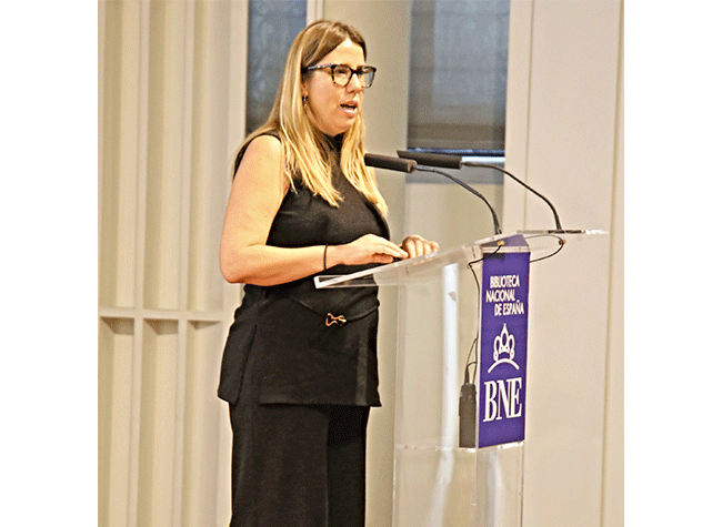 Día de las escritoras 2025. Cristina Hernández Martín - Directora Instituto Mujeres