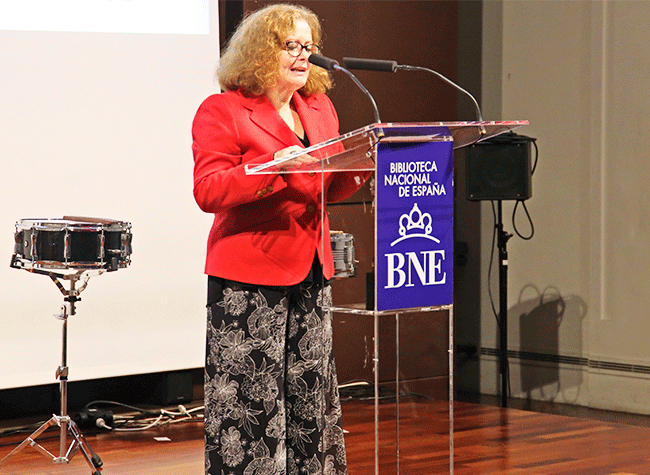 Día de las escritoras 2025. Araceli García - Actividades culturales BNE