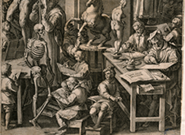 Cort, Cornelis (ca. 1533-1578) [La Academia de las Bellas Artes] Anno 1578. Invent_38006