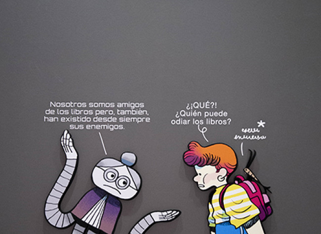El Infierno y las Maravillas. Espacio expositivo