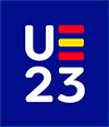 Logo Presidencia española del Consejo de la Unión Europea
